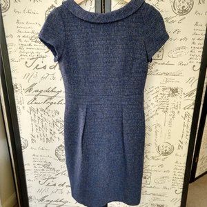 Boden Navy Tweed Martha Dress size 4